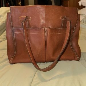 Frye leather tote